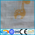 China suppliers reactive printed muslin fabric